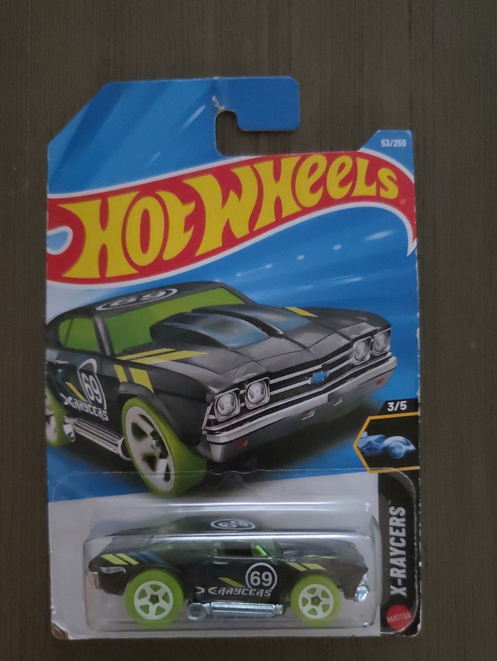 Hot Wheels - Black and Lime Green Racer